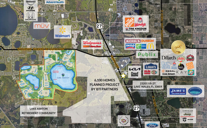 Pictures of Land property located at 23230 US-27, Lake Wales, FL 33859 for sales - image #1