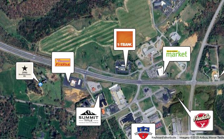 Pictures of Land property located at 1886 Bowling Green Rd, Scottsville, KY 42164 for sales - image #1