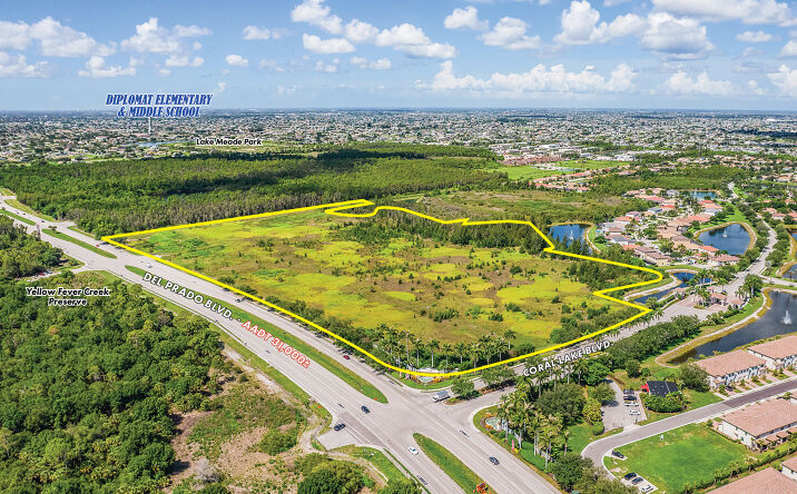 Pictures of Land property located at 3100 Del Prado Blvd N, Cape Coral, FL 33909 for sales - image #1