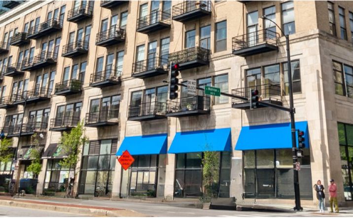 Pictures of Retail property located at 100-140 S. Ashland Ave &1608 W Adams St, Chicago, IL 60607 for sales - image #1