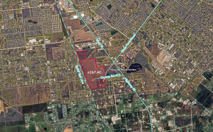 Pictures of Land property located at 0 County Rd 413, Pearland, TX 77584 for sales - image #1