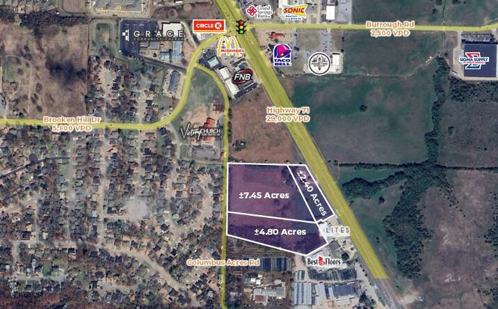Pictures of Land property located at Columbus Acres Rd, Fort Smith, AR 72916 for sales - image #1