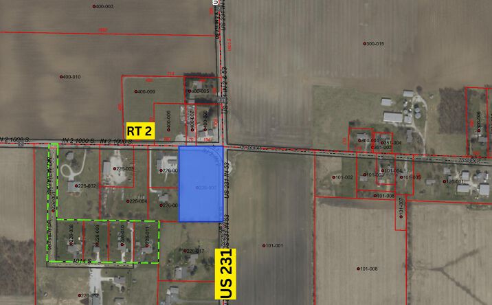 Pictures of Land property located at 1000 S State Road 2, Hebron, IN 46341 for sales - image #1