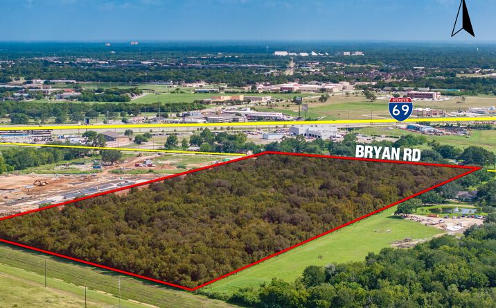 Pictures of Land property located at 4910 Bryan Rd, Rosenberg, TX 77469 for sales - image #1
