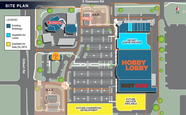 Pictures of Retail property located at SEC Gilbert Road & Germann Road, Gilbert, AZ 85297 for sales - image #1