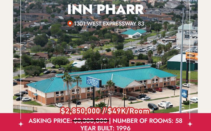 Pictures of Hospitality property located at 1301 W Expy 83, Pharr, TX 78577 for sales - image #1