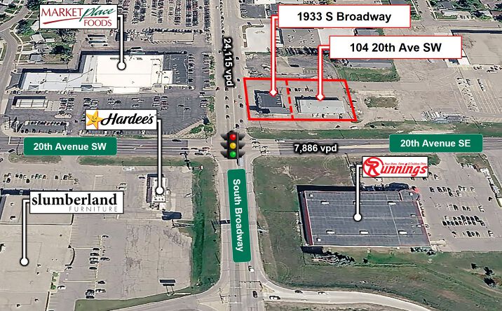 Pictures of Retail property located at 1933 S Broadway, Minot, ND 58701 for sales - image #1