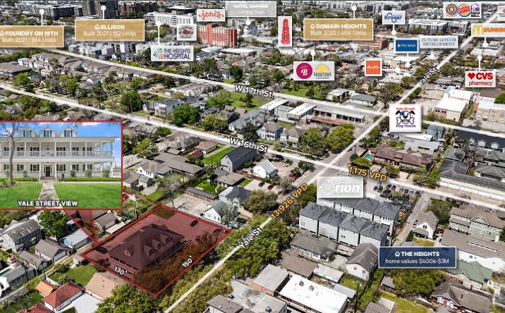 Pictures of Land property located at 1523 Yale St, Houston, TX 77008 for sales - image #1