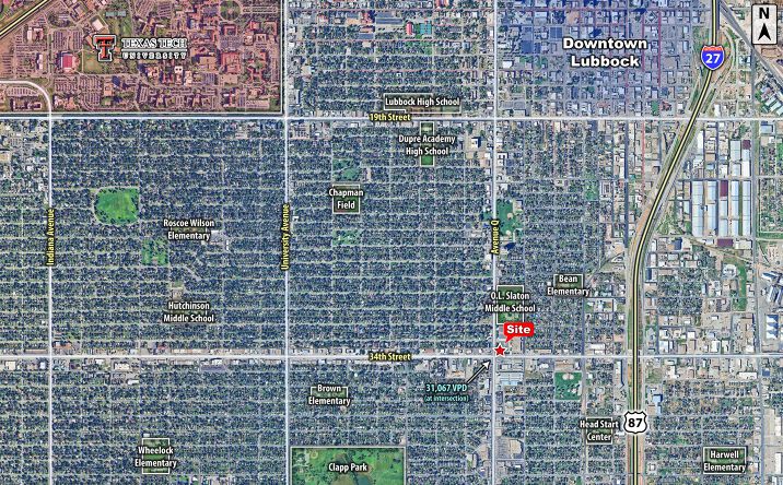 Pictures of Land property located at 3311 Avenue Q, Lubbock, TX 79405 for sales - image #1