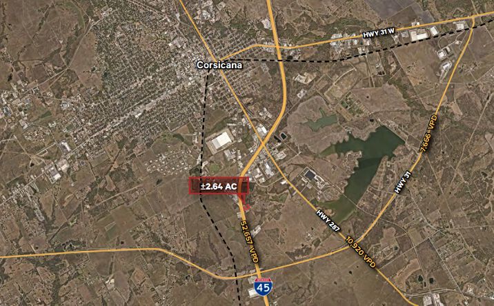 Pictures of Land property located at 3106 S Business 45, Corsicana, TX 75109 for sales - image #1