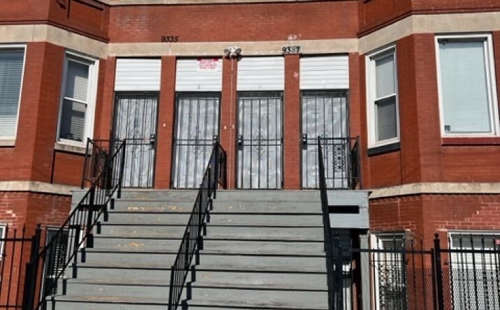 Pictures of Multifamily property located at 9335-37 S South Chicago Avenue, Chicago, IL 60617 for sales - image #1