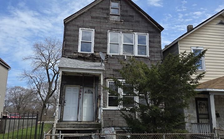 Pictures of Multifamily property located at 8847 S BURLEY Avenue, Chicago, IL 60617 for sales - image #1