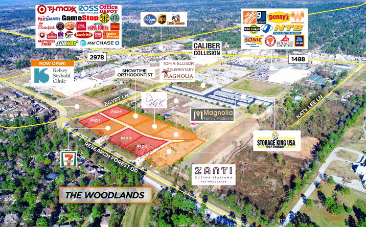 Pictures of Mixed Use, Land property located at 10080 Research Forest Dr, Magnolia, TX 77354 for sales - image #1