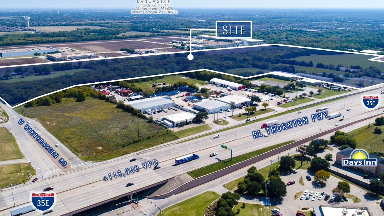 I35E & W Wintergreen Rd, Lancaster, TX 75134 Land for Sale I35E