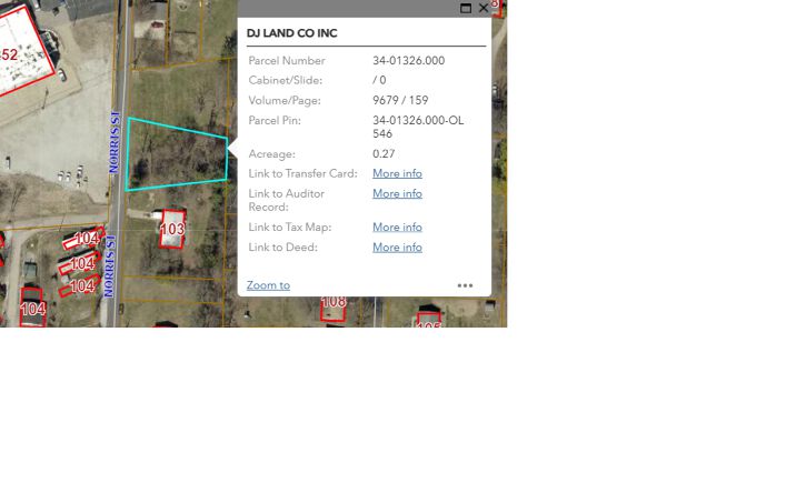 Pictures of Land property located at 101 Norris Street, St. Clairsville, OH 43950 for sales - image #1