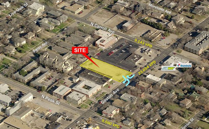 Pictures of Land property located at 4403 Gaston Ave, Dallas, TX 75246 for sales - image #1