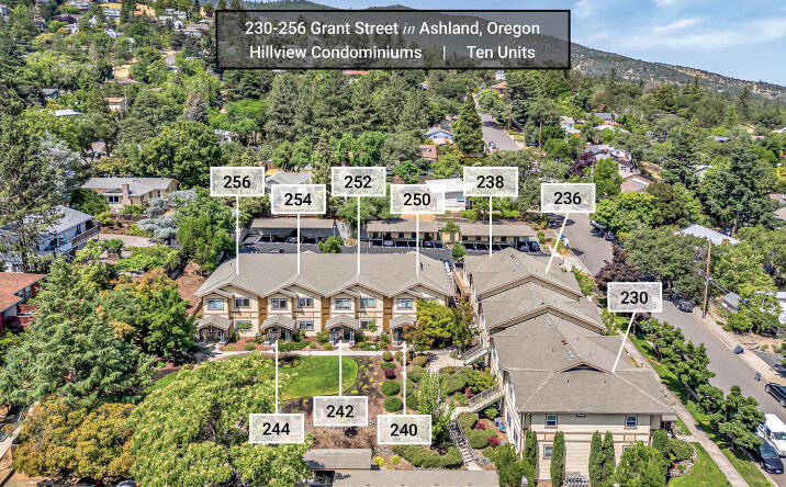 Pictures of Multifamily property located at 230-256 Grant St, Ashland, OR 97520 for sales - image #1