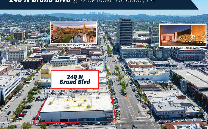 Pictures of Mixed Use, Retail property located at 240 N Brand Blvd, Glendale, CA 91203 for sales - image #1