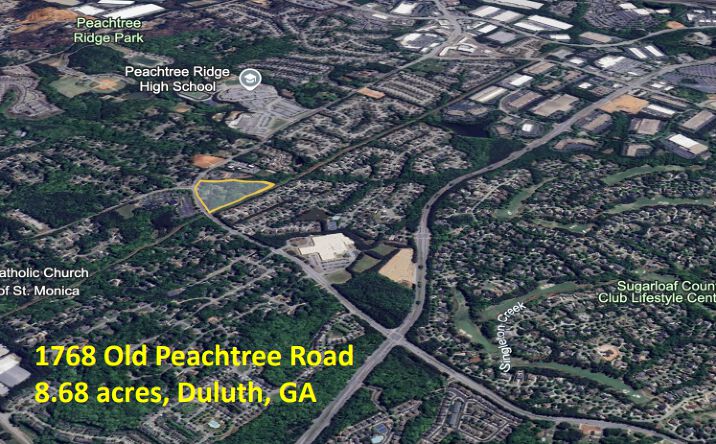 Pictures of Land property located at 1768 Old Peachtree Rd NW, Duluth, GA 30097 for sales - image #1