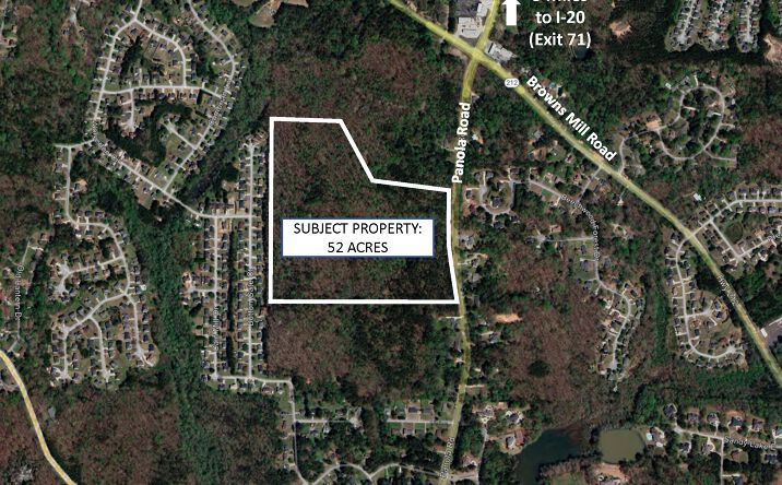 Pictures of Land property located at 3989 Panola Rd, Stonecrest, GA 30038 for sales - image #1
