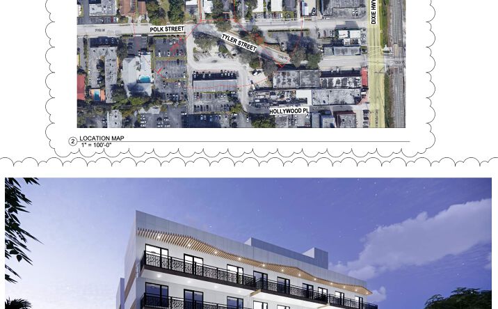 Pictures of Land, Mixed Use, Multifamily, Self Storage property located at 2117,2125,2127 Polk St, Hollywood, FL 33020 for sales - image #1