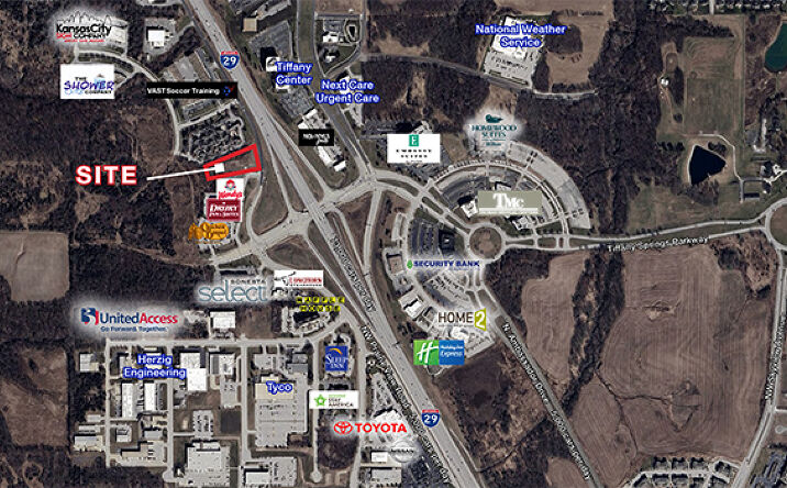 Pictures of Land, Retail property located at 9850 NW Prairie View Road, Kansas City, MO 64153 for sales - image #1