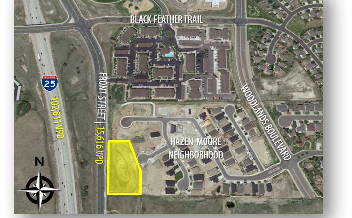 Pictures of Land property located at Front St. and Black Feather Trail, Castle Rock, CO 80104 for sales - image #1