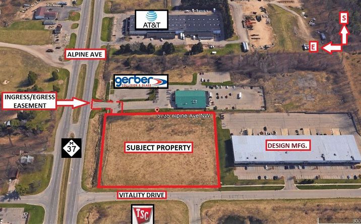 Pictures of Land property located at 5735 Alpine Ave NW, Comstock Park, MI 49321 for sales - image #1