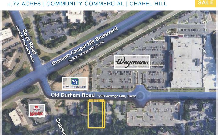 Pictures of Land property located at 112 Old Durham Rd, Chapel Hill, NC 27517 for sales - image #1