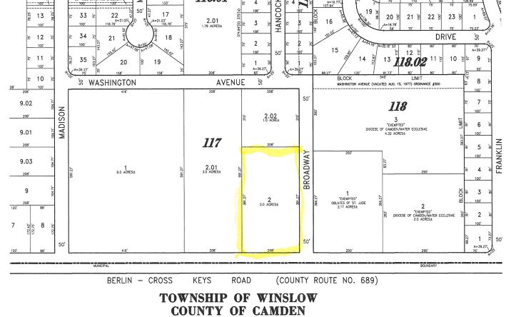 Pictures of Land property located at 277 Cross Keys Road, Pine Hill, NJ 08021 for sales - image #1