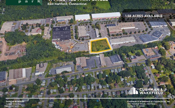Pictures of Industrial, Land property located at 41 Prestige Park Cir, East Hartford, CT 06108 for sales - image #1