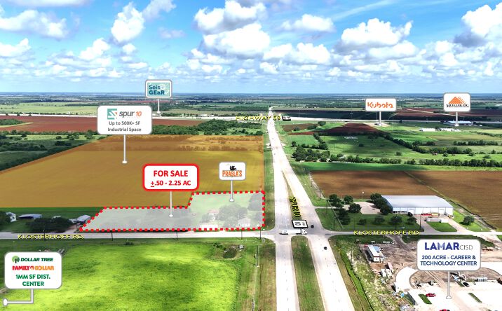 Pictures of Land property located at 4002 Klosterhoff Rd, Rosenberg, TX 77471 for sales - image #1