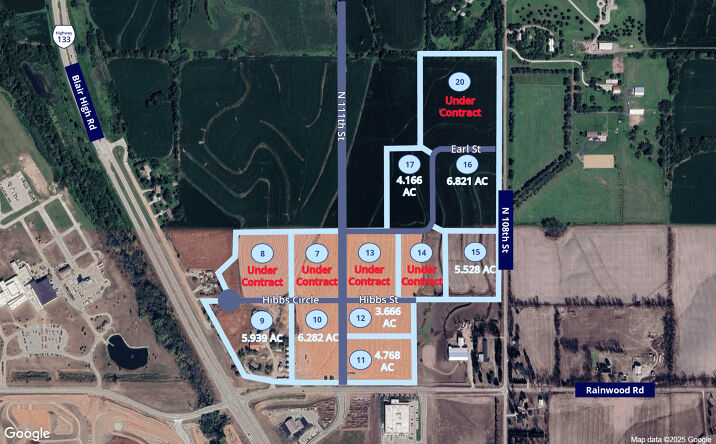 Pictures of Land property located at 11220 Rainwood Rd, Bennington, NE 68007 for sales - image #1