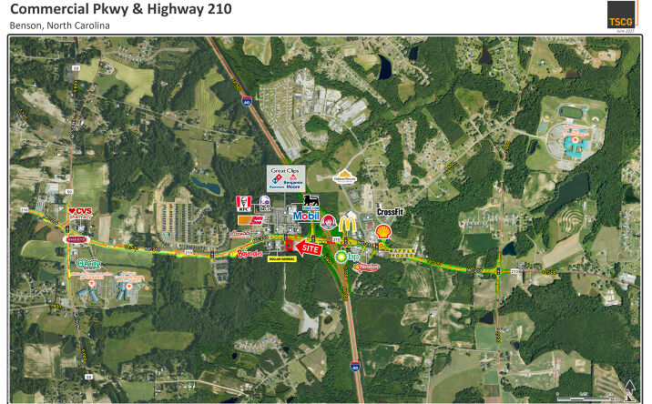 Pictures of Retail property located at Commercial Parkway & Hwy 210, Benson, NC 27504 for sales - image #1