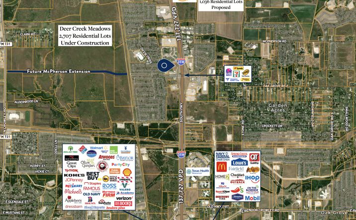 Pictures of Land property located at South Freeway, Fort Worth, TX 76140 for sales - image #1