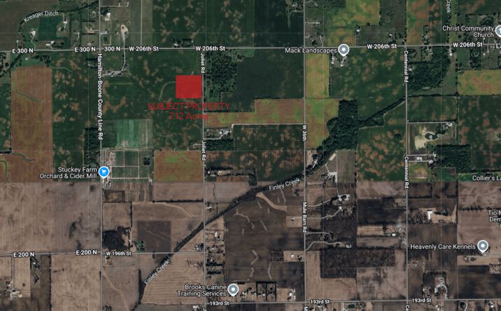 Pictures of Land property located at 20444 Joliet Rd, Sheridan, IN 46069 for sales - image #1