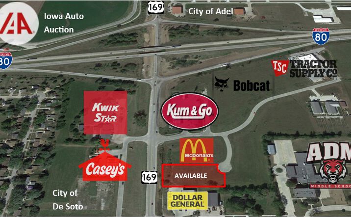 Pictures of Land property located at 1101 Guthrie St, De Soto, IA 50069 for sales - image #1