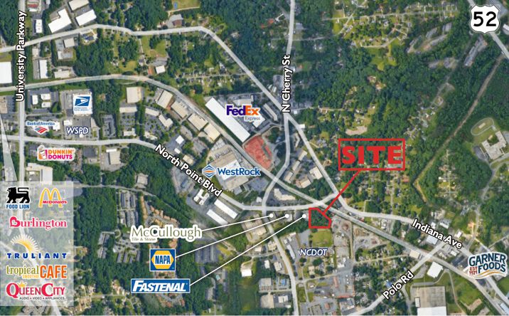 Pictures of Land property located at 8175 North Point Blvd, Winston-Salem, NC 27105 for sales - image #1