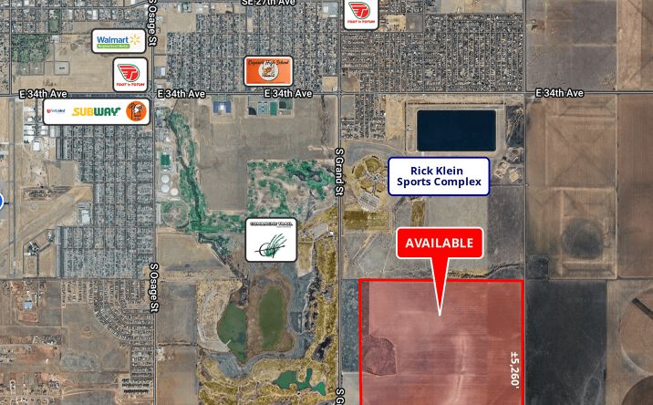 Pictures of Land property located at 58th Ave & Eastern St NWC, Amarillo, TX 79118 for sales - image #1
