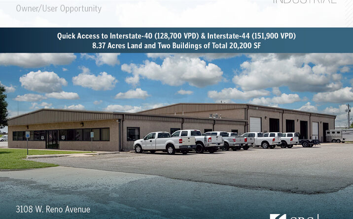 Pictures of Industrial property located at 3108 W Reno Ave, Oklahoma City, OK 73107 for sales - image #1