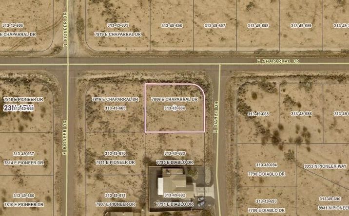 Pictures of Land property located at 7806 Chaparral Drive, Kingman, AZ 86401 for sales - image #1