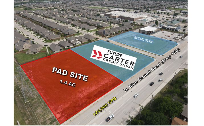 Pictures of Land property located at Blue Mound Road & Victoria Drive, Fort Worth, TX 76131 for sales - image #1