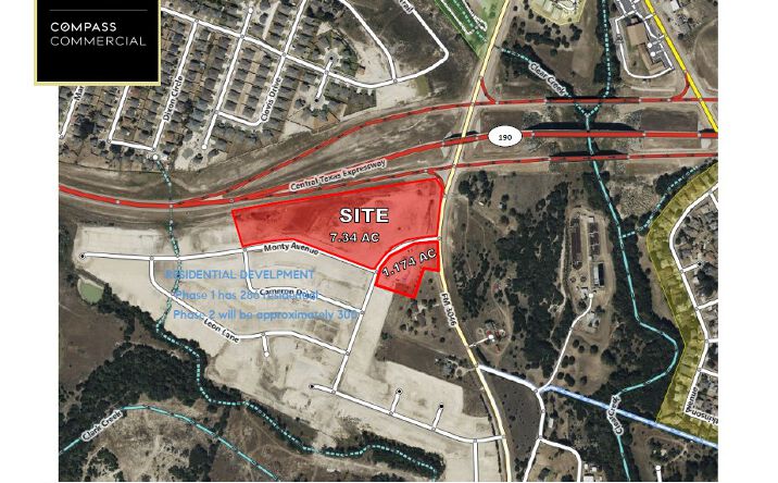 Pictures of Land property located at Hwy 190 & FM 3046, Copperas Cove, Copperas Cove, TX 76522 for sales - image #1