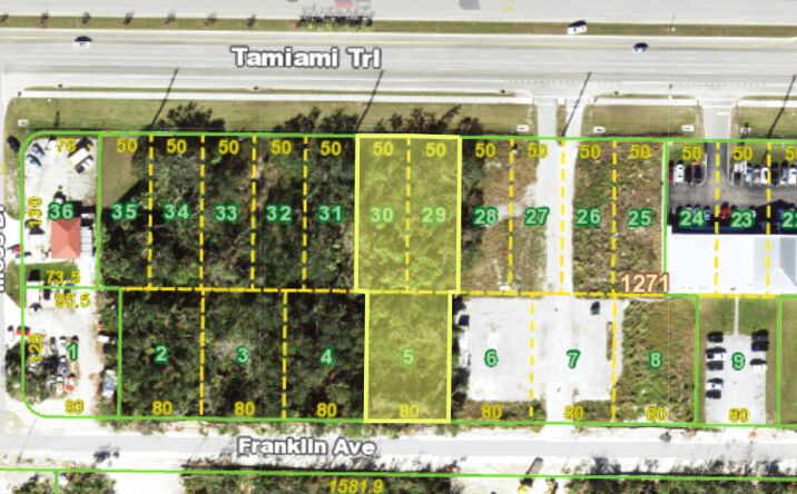 Pictures of Land property located at 659 Tamiami Trl, Port Charlotte, FL 33953 for sales - image #1