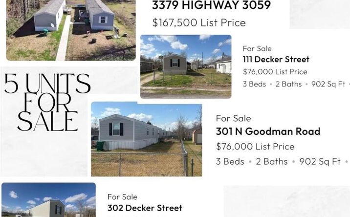 Pictures of Multifamily, Land property located at 301 N Goodman Road, Lake Charles, LA 70615 for sales - image #1