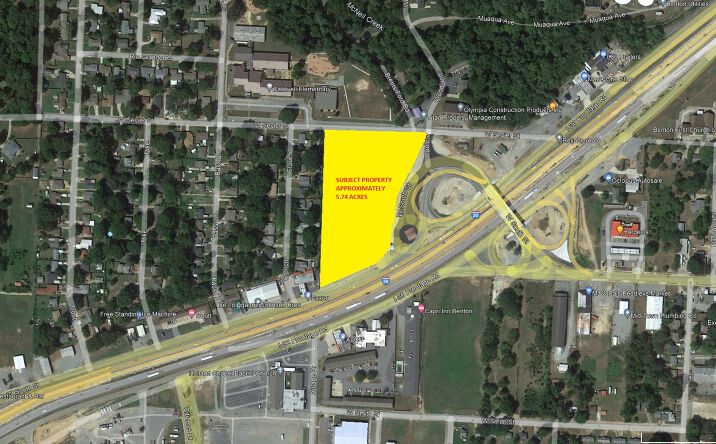 Pictures of Land property located at 15604 15638 I-30 North & 1622 W SE, North Little Rock, AR 72019 for sales - image #1