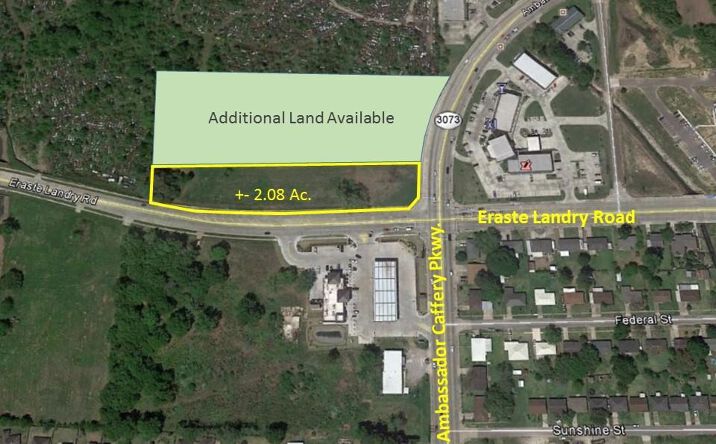Pictures of Land property located at 1530 Ambassador Caffery, Lafayette, LA 70506 for sales - image #1