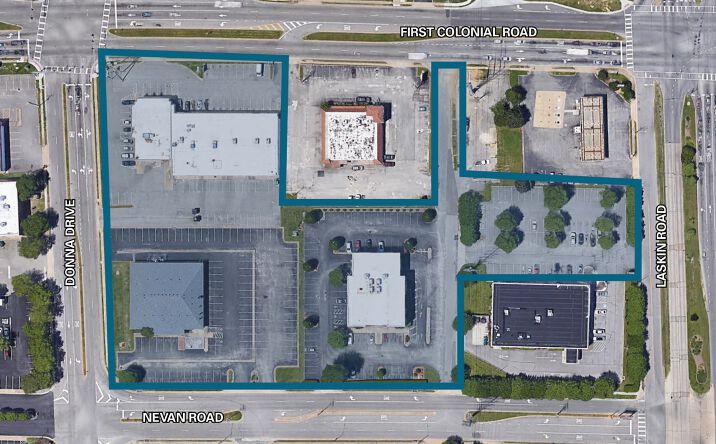 Pictures of Land property located at 614 First Colonial Rd, Virginia Beach, VA 23451 for sales - image #1
