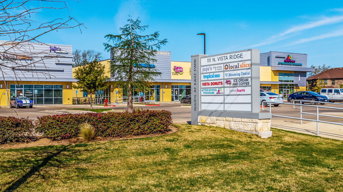 111 North Vista Ridge Blvd., Cedar Park, TX 78613 Retail Property for