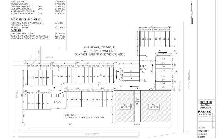 Pictures of Land property located at N Pine Ave, Oviedo, FL 32765 for sales - image #1